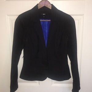 A black blazer